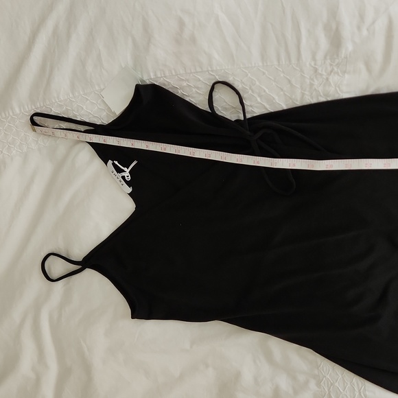 NWT Frame Black Morgan Knit Wrap Dress Small - Picture 8 of 8